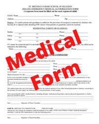 medical form copy