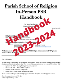 photo of handbook front cover