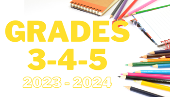 school supplies scattered reading grades 3 -5 supply list