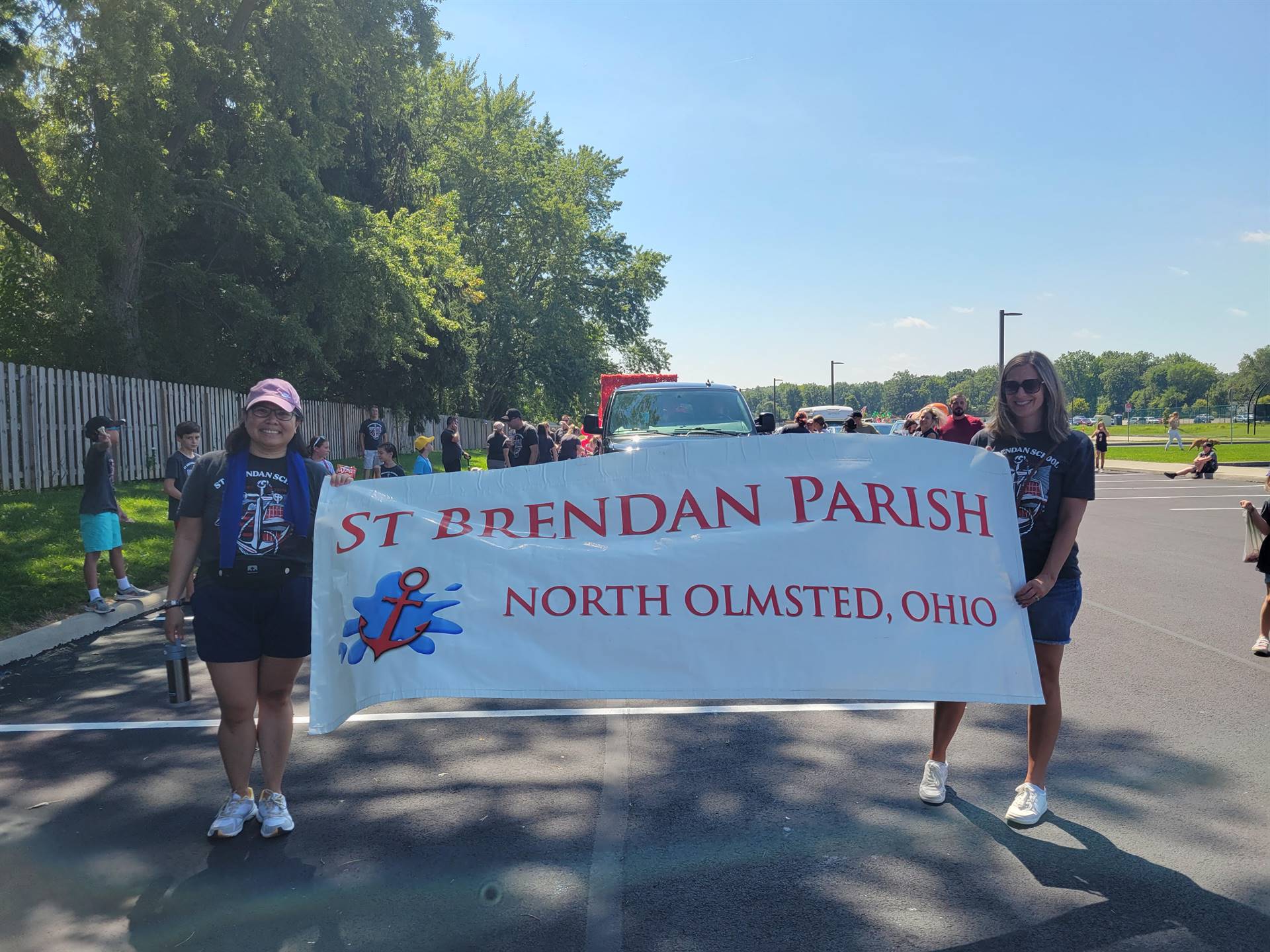 St. Brendan Families walk in the North Olmsted Homedays parade