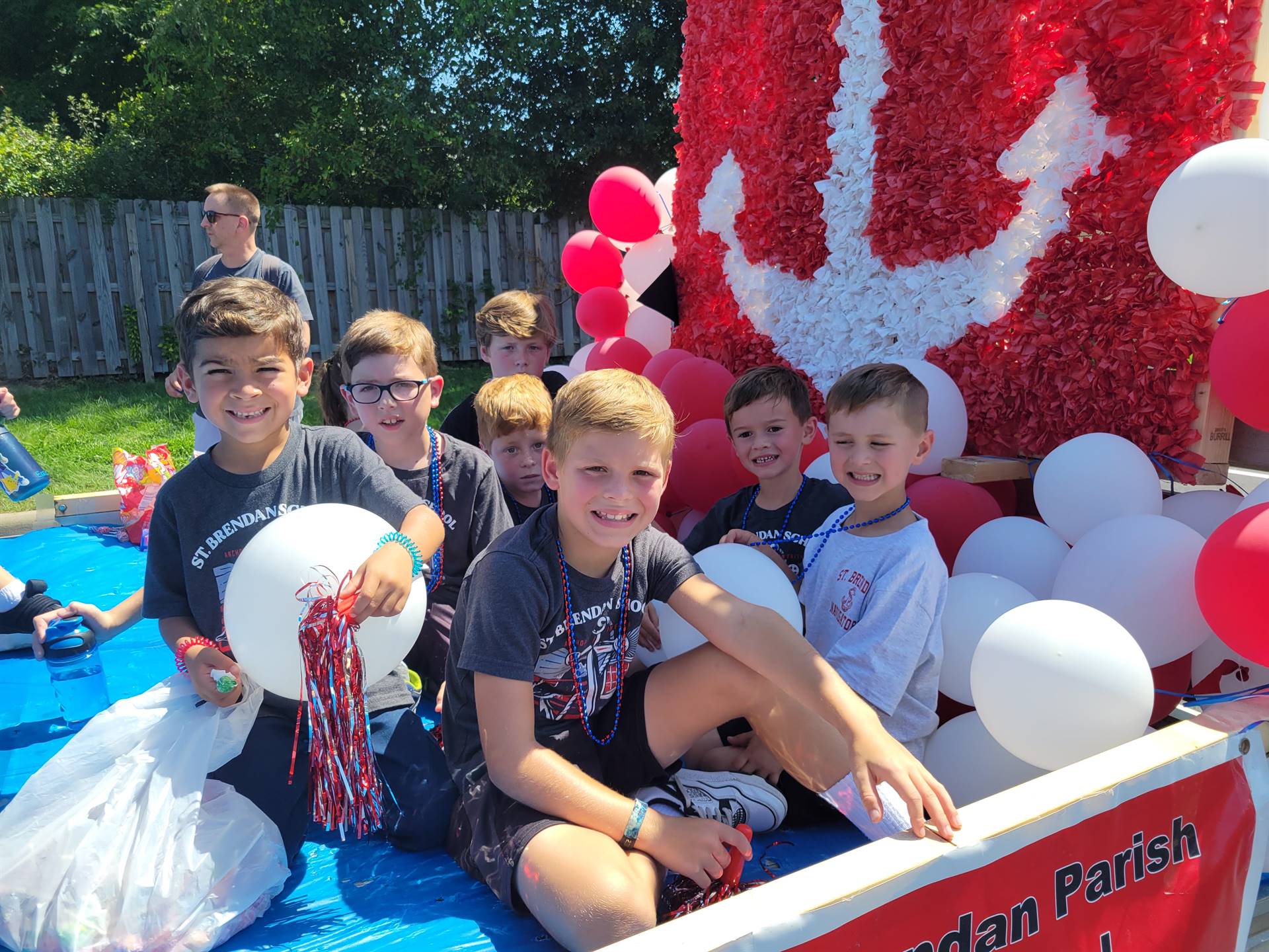 St. Brendan Families walk in the North Olmsted Homedays parade