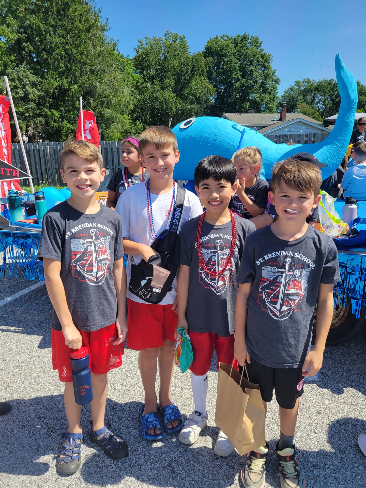 St. Brendan Families walk in the North Olmsted Homedays parade