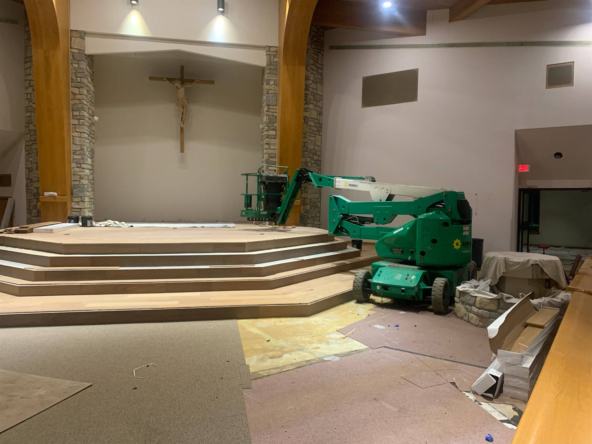 remodel, sanctuary