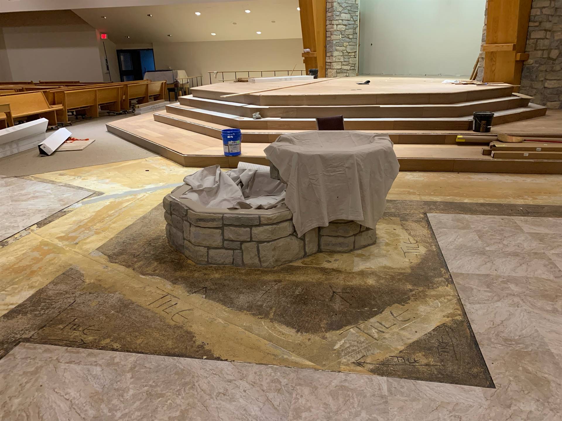 baptismal font