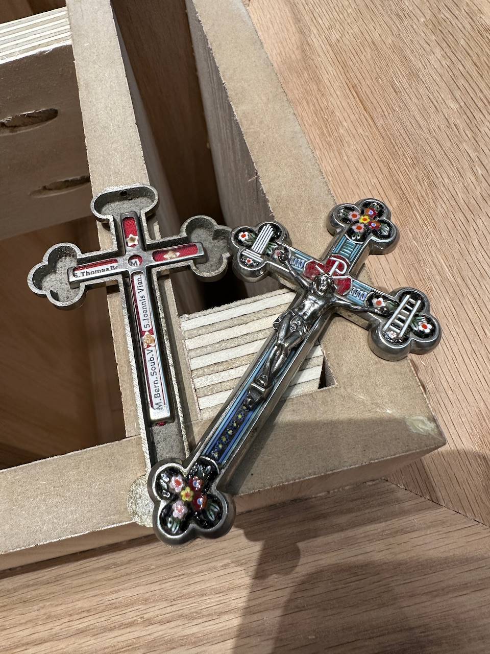 relics to be placed during altar dedication