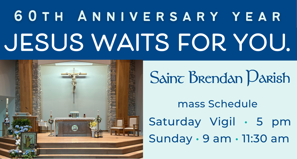 mass schedule saturday vigil 5:00; sunday 9 & 11:30; Monday through Friday 8:30am; reconciliation saturday 3:30-4:30pm