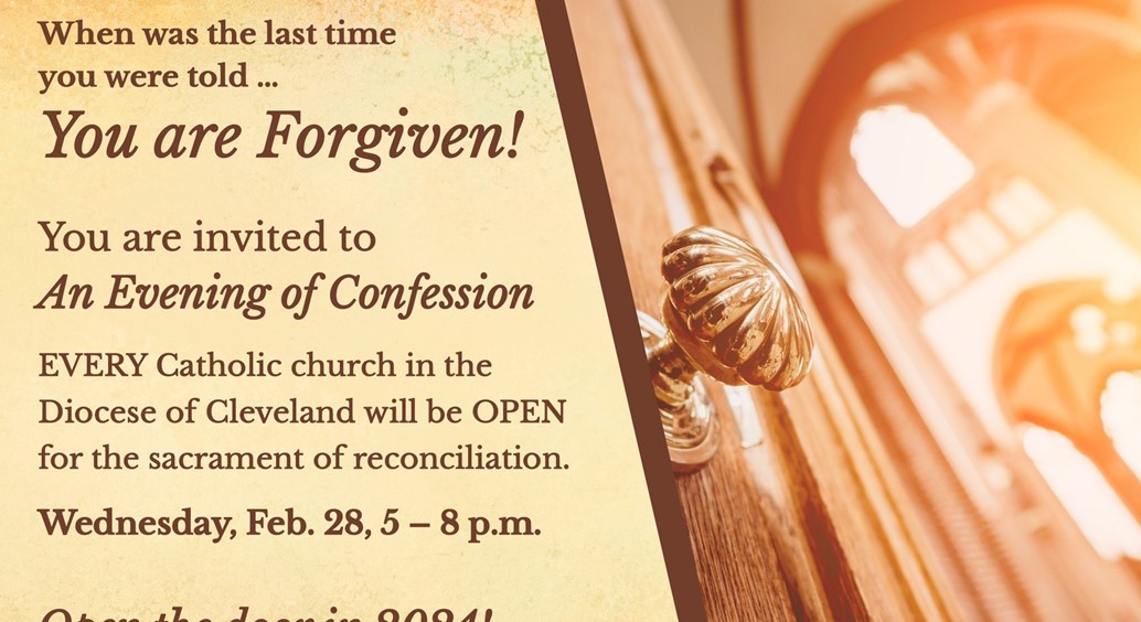evening of confession feb 28 5pm-8pm
