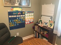 picture of Mrs. Lavelle's home classroom