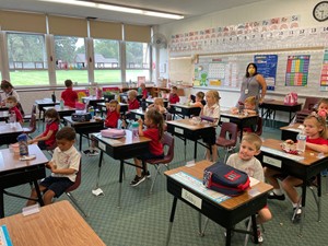 kinder on the first day